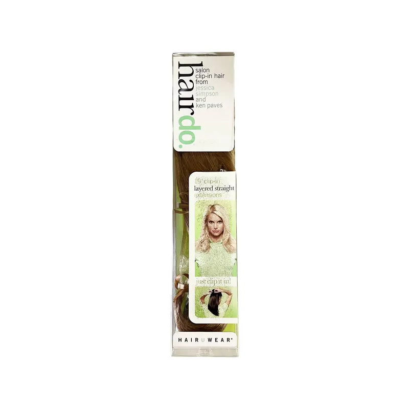 Hairdo Salon Clip-In Layered Straight Hair Extension Honey Ginger 19"