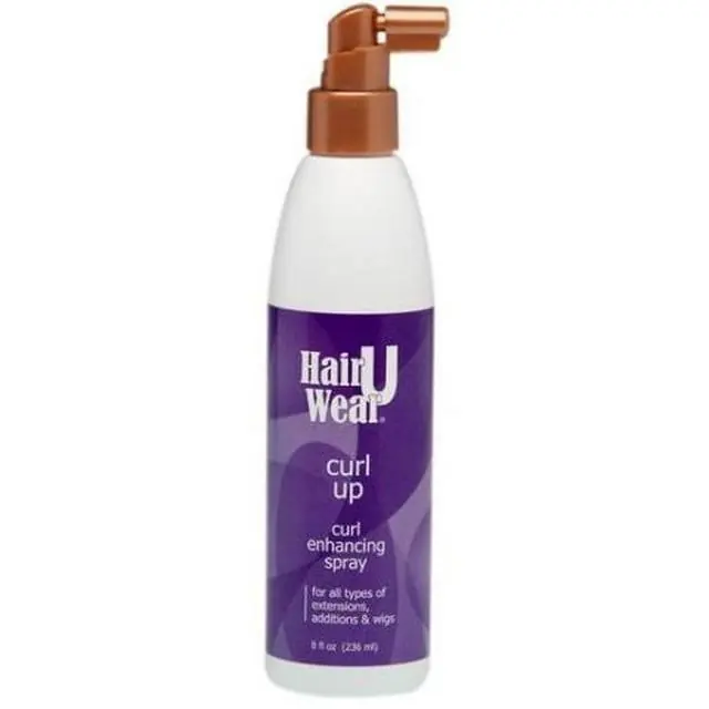 Hair U Wear Curl Up Curl Enhancing Spray 8 oz