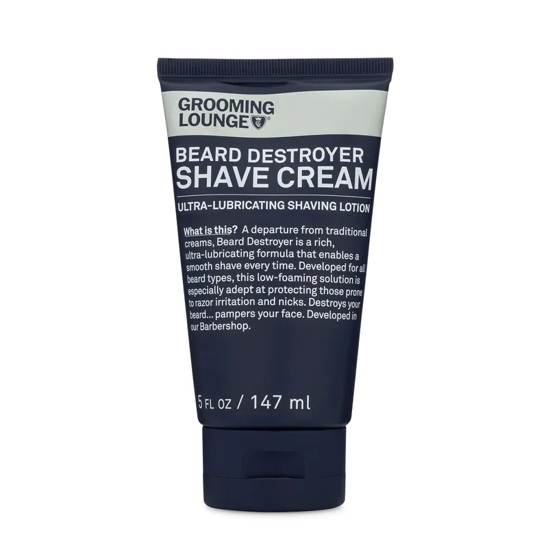 Grooming Lounge Beard Destroyer Shave Cream 5 oz / 147 ml