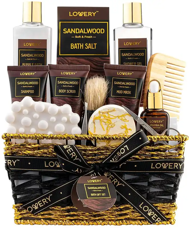 Lovery Sandalwood Bath Gift Set