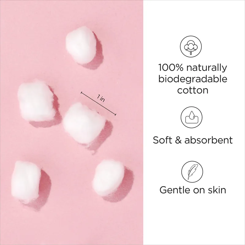 Diane Large Beauty Cotton Balls - 200 Pack
