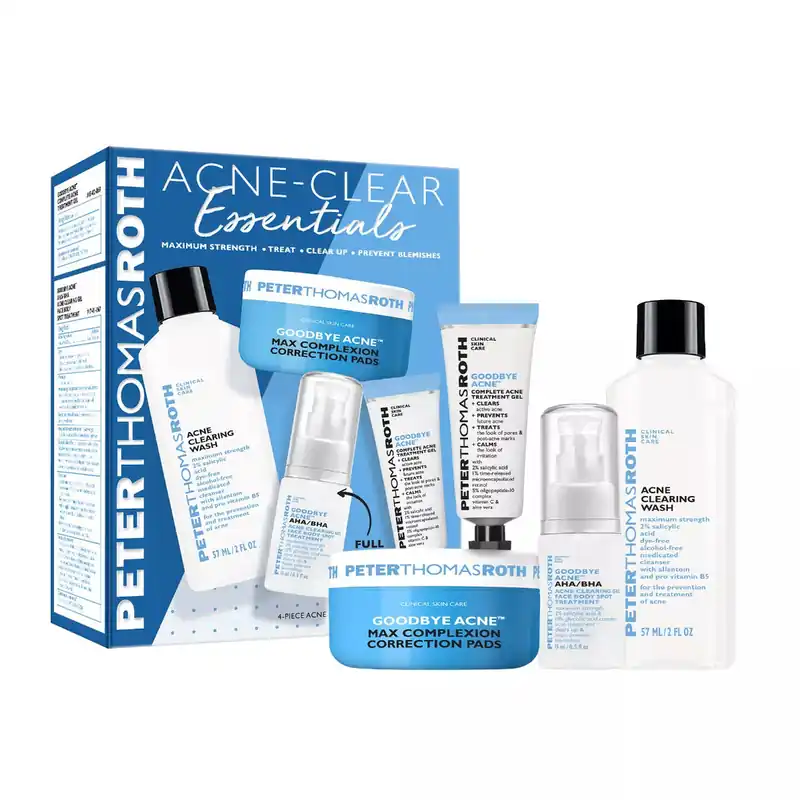 Peter Thomas Roth 4-Piece Acne Kit - ACNE-CLEAR Essentials (Full-Size)