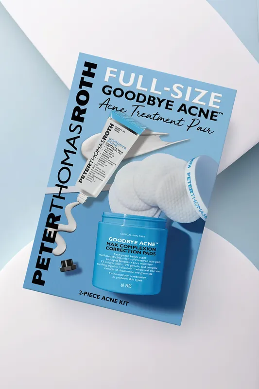 Peter Thomas Roth 2-Piece Acne Kit - GOODBYE ACNE Treatment Pair (Full-Size)