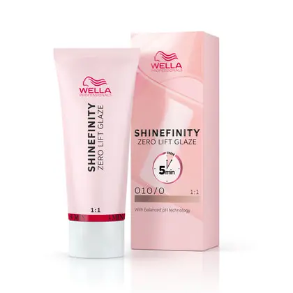 Wella Shinefinity Zero Lift Glaze Demi-Permanent Hair Color - 010/0 Lightest Blonde Natural