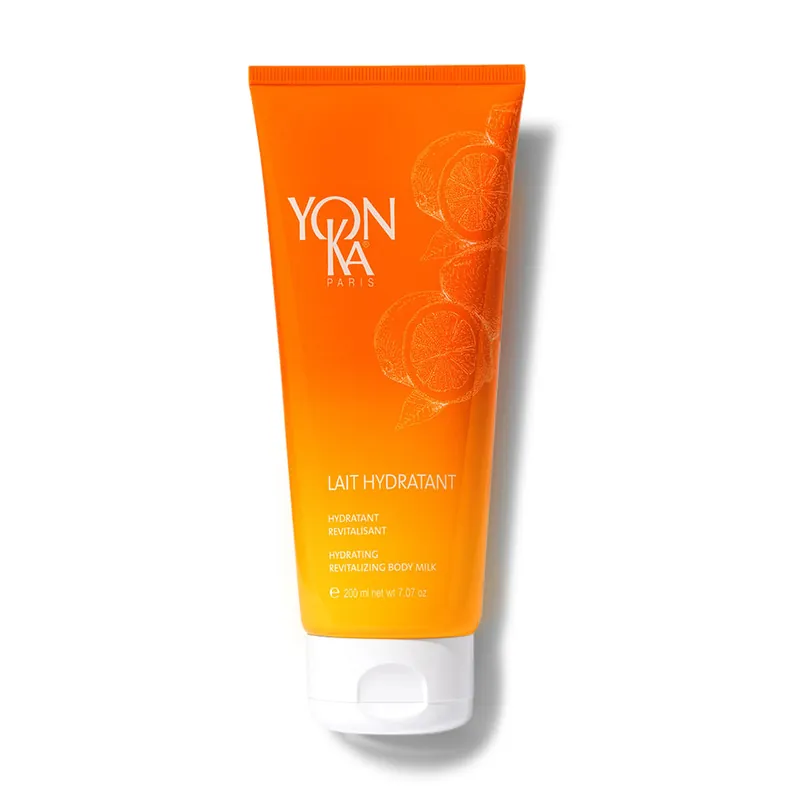 Yon-Ka Lait Hydratant Vitality 200 ml / 6.76 oz - Mandarin | Hydrating Revitalizing Body Milk