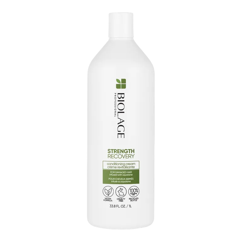 Biolage STRENGTH RECOVERY Conditioner Liter / 33.8 oz | For Damaged Hair
