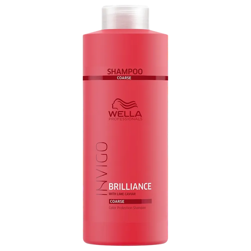 Wella Invigo Brilliance Shampoo Liter / 33.8 oz - For Coarse Hair