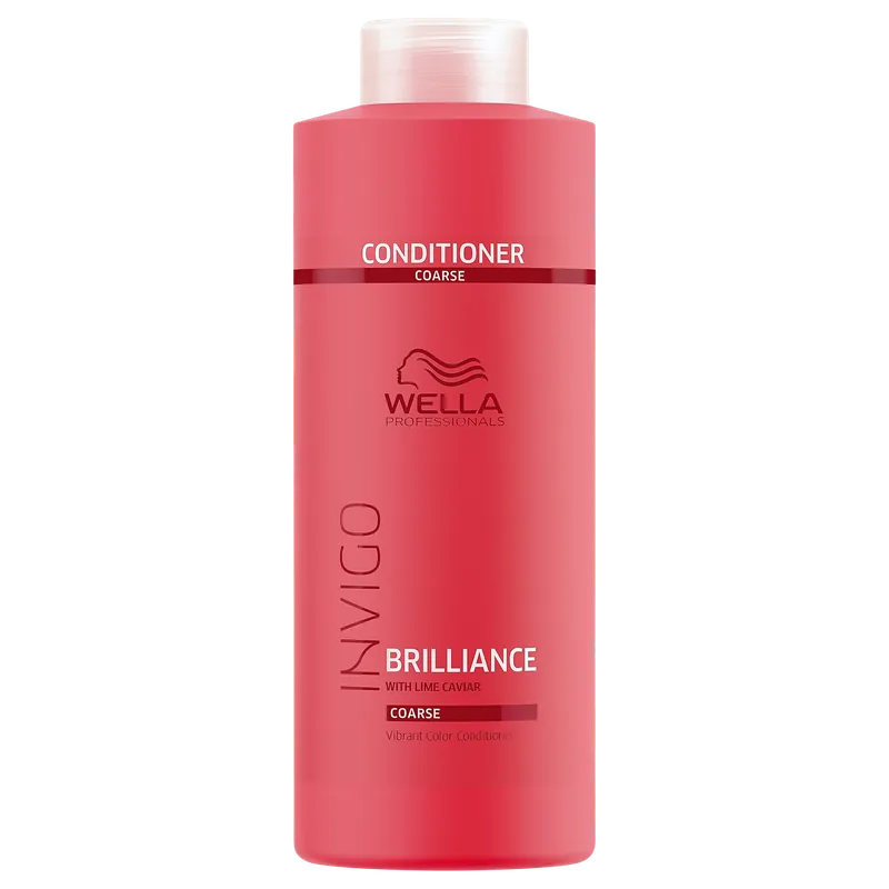 Wella Invigo Brilliance Conditioner Liter / 33.8 oz - For Coarse Hair