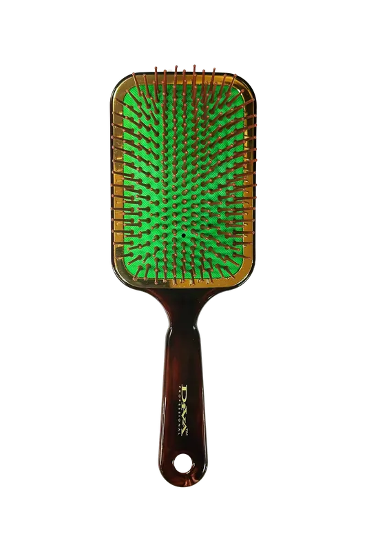 Diva #MT800 Textured Brown Pin Paddle Brush (9.5")