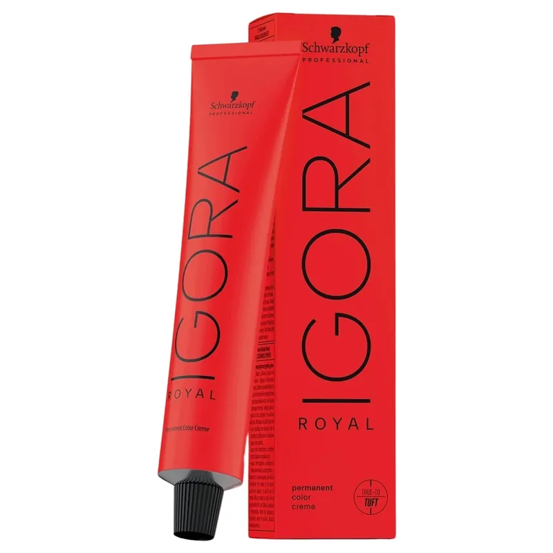 Schwarzkopf IGORA ROYAL Permanent Color Creme 2.1 oz / 60 g - 8-7