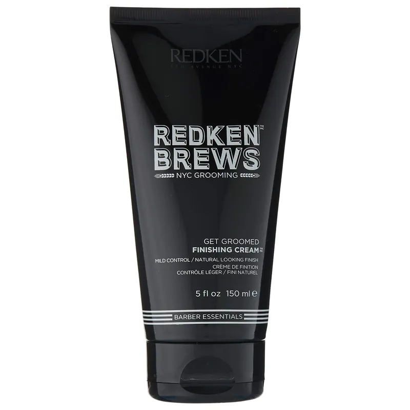 Redken Brews Get Groomed Finishing Cream 5 oz / 150 ml | Mild Control / Natural Looking Finish