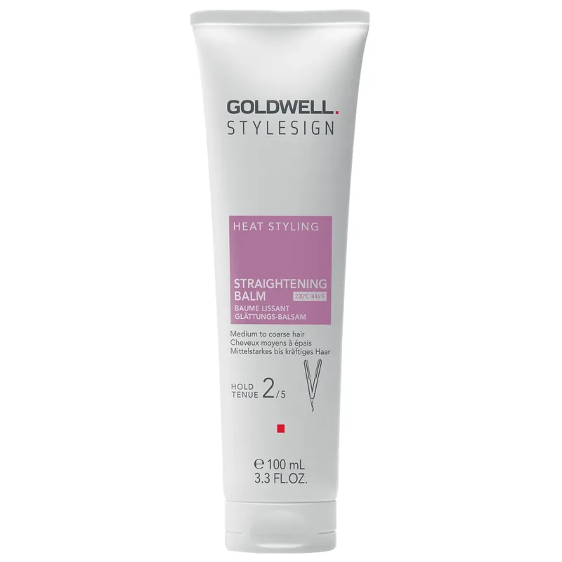 Goldwell StyleSign HEAT STYLING Straightening Balm 3.3 oz / 100 ml | Hold 2/5
