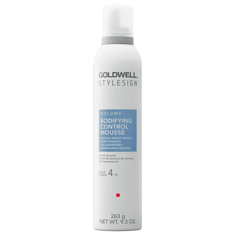 Goldwell StyleSign VOLUME Bodifying Control Mousse 9.3 oz / 263 g | Hold 4/5