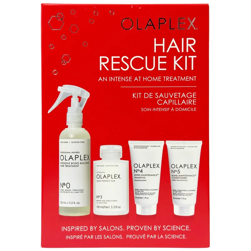 Olaplex Hair Rescue Kit | No.0, No.3, No.4 & No.5