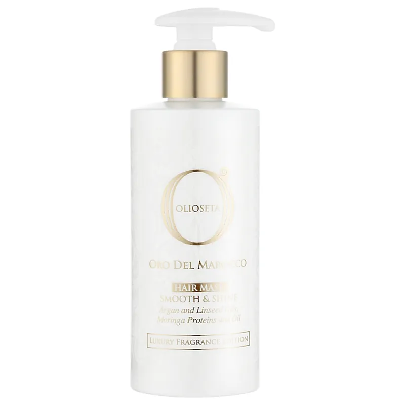 Barex Italiana Olioseta Oro Del Marocco Smooth & Shine Hair Mask 8.45 oz / 250 ml