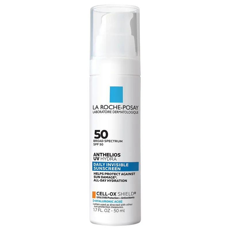 La Roche-Posay ANTHELIOS UV Hydra Daily Invisible Sunscreen SPF 50 1.7 oz / 50 ml | Face