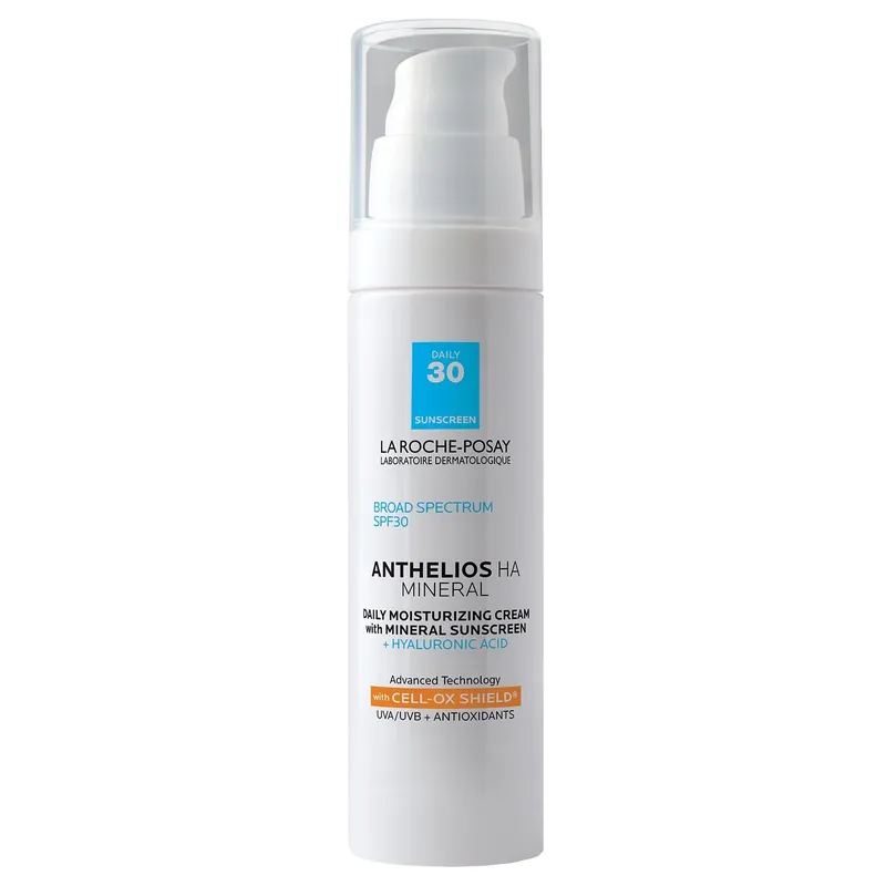 La Roche-Posay ANTHELIOS HA Mineral Daily Moisturizing Cream Mineral Sunscreen SPF 30 1.7 oz / 50 ml | Face