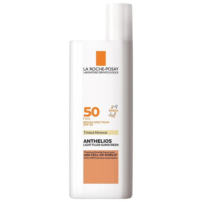 La Roche-Posay ANTHELIOS Tinted Mineral Light Fluid Sunscreen SPF 50 1.7 oz / 50 ml | Face