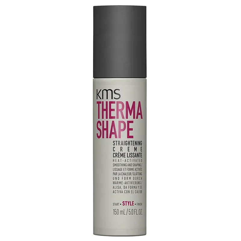 KMS THERMA SHAPE Straightening Creme 5 oz / 150 ml | Hold 1/5 & Shine 4/5