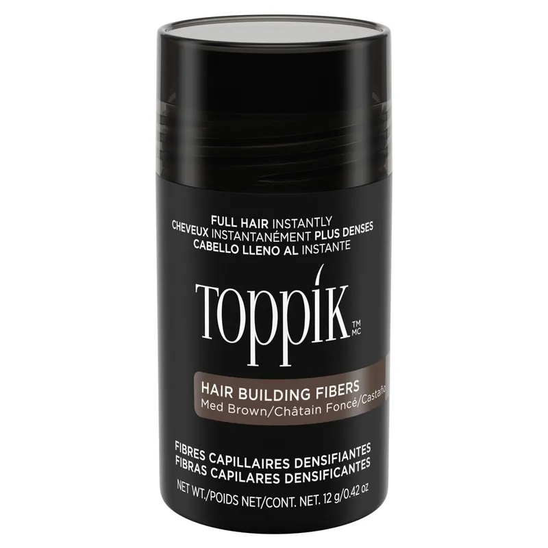 Toppik Hair Building Fibers 12 g / 0.42 oz - Medium Brown