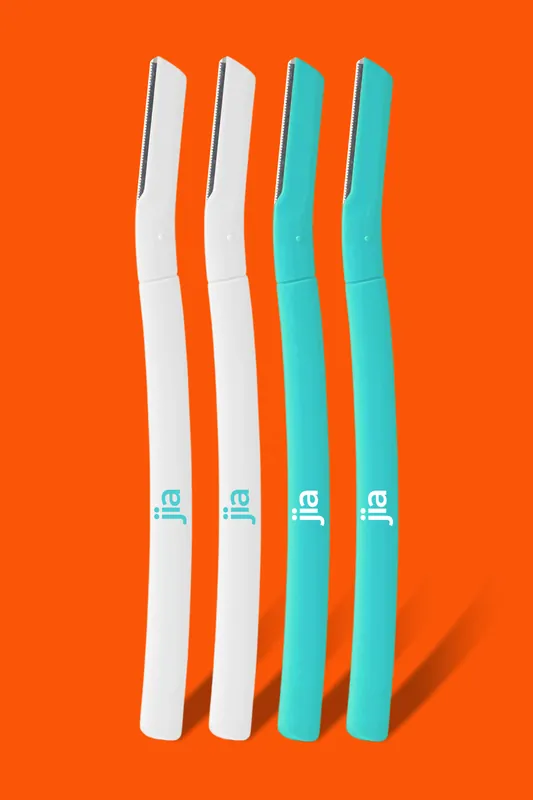Jia Dermaplane Facial Precision Razor 4 Pack in Mint Glow - jia Personal Care
