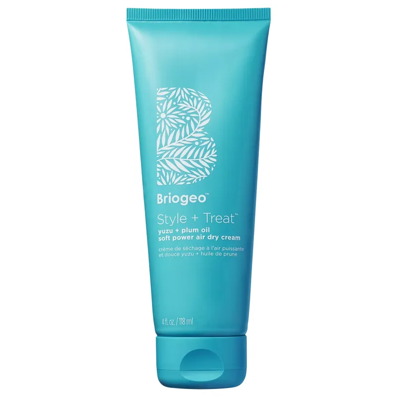 Briogeo Yuzu + Plum Oil Soft Power Air Dry Cream 4 oz / 118 ml | Style + Treat