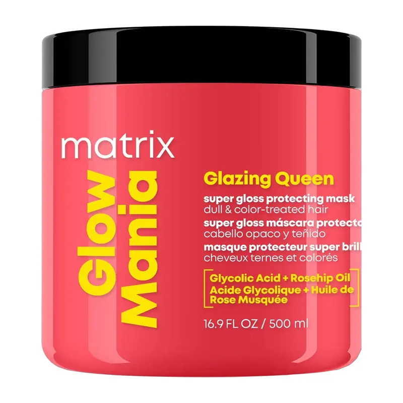 Matrix Glow Mania Glazing Queen Super Gloss Protecting Mask 16.9 oz / 500 ml