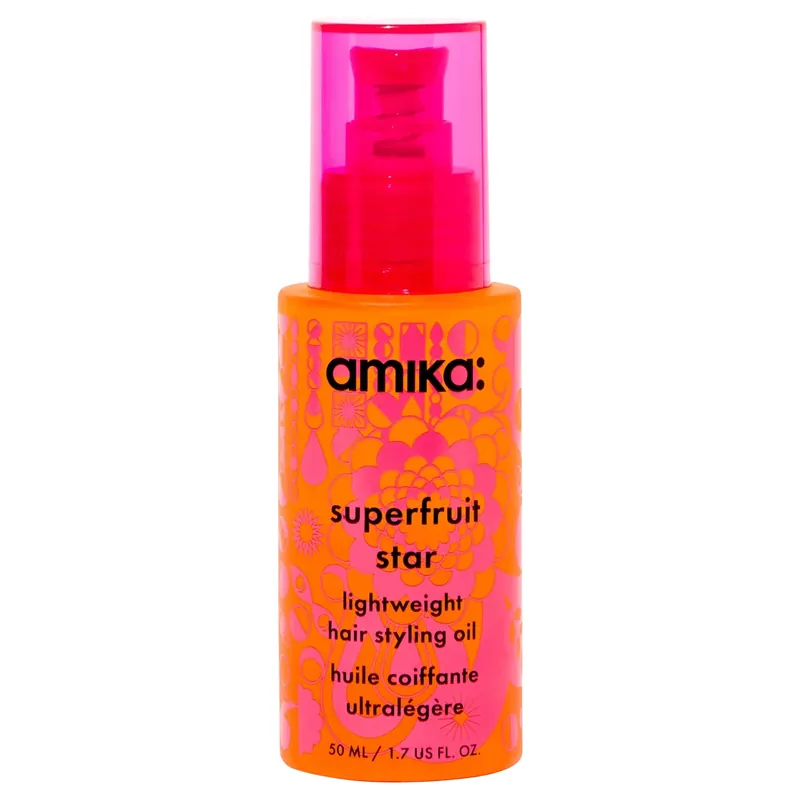 Amika SUPERFRUIT STAR Lightweight Hair Styling Oil 1.7 oz / 50 ml