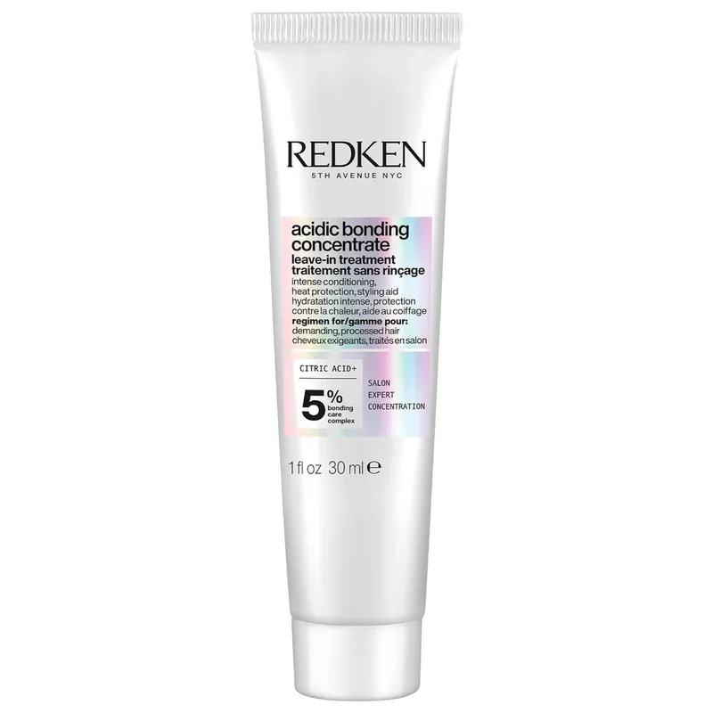 Redken Acidic Bonding Concentrate Leave-In Treatment 1 oz / 30 ml | Citric Acid+ 5%