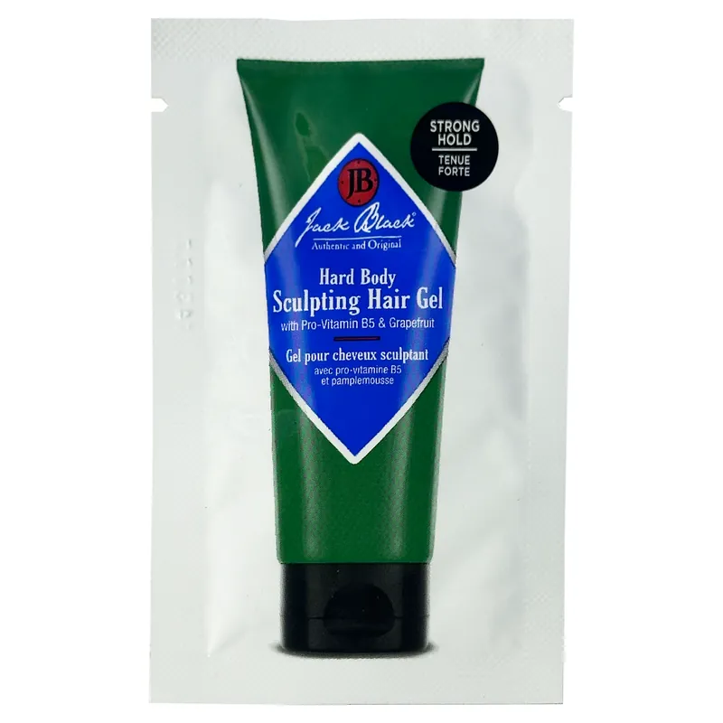 [FREE SAMPLE] Jack Black Hard Body Sculpting Hair Gel 5 ml