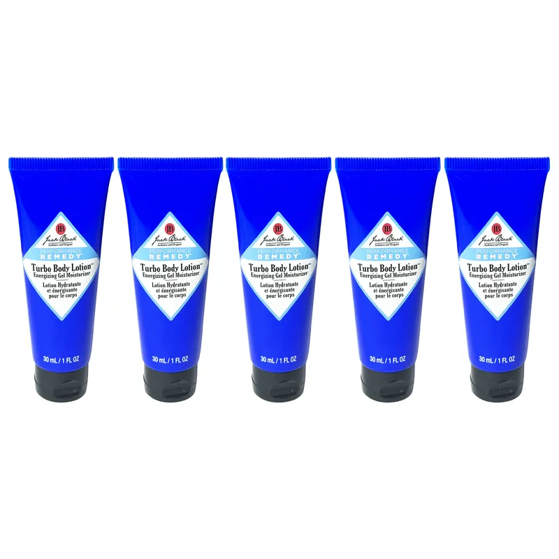 Jack Black Performance Remedy Turbo Body Lotion 1 oz / 30 ml (5 Pack)