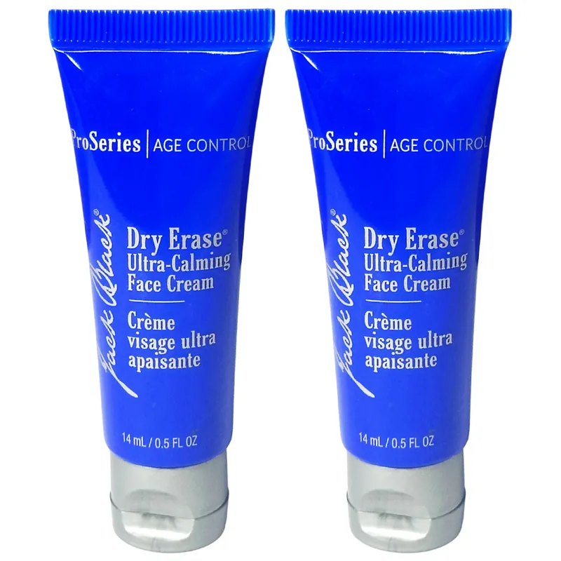Jack Black Dry Erase Ultra-Calming Face Cream 0.5 oz / 14 ml (2 Pack)