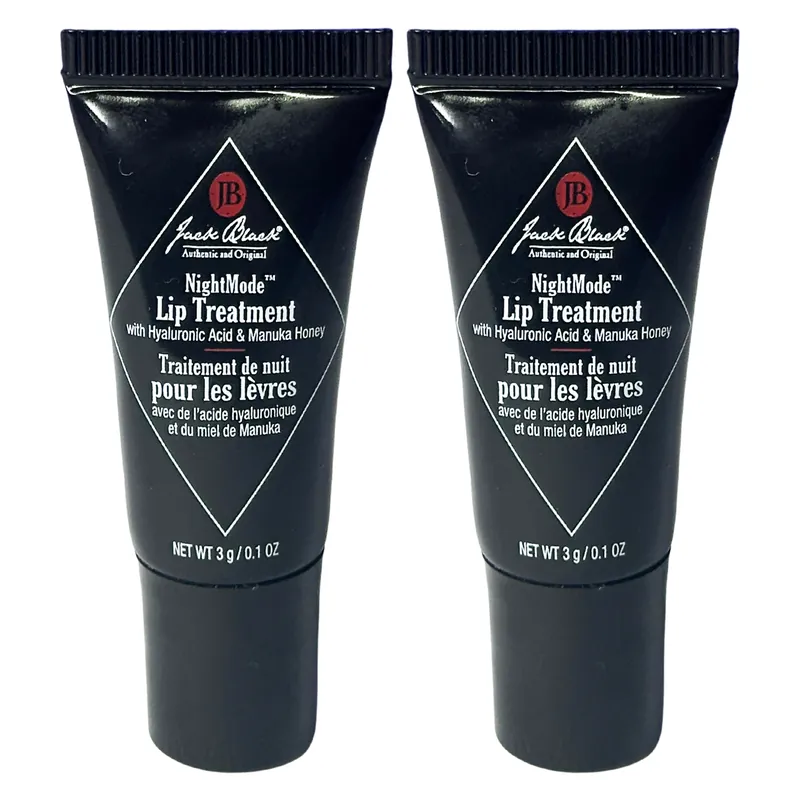 Jack Black NightMode Lip Treatment 0.1 oz / 3 g (2 Pack)