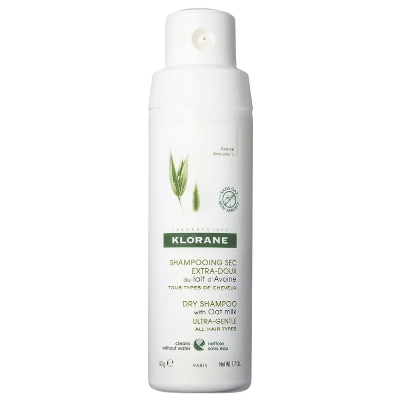Klorane ULTRA-GENTLE Dry Shampoo With Oat Milk 1.7 oz / 50 g | All Hair Types