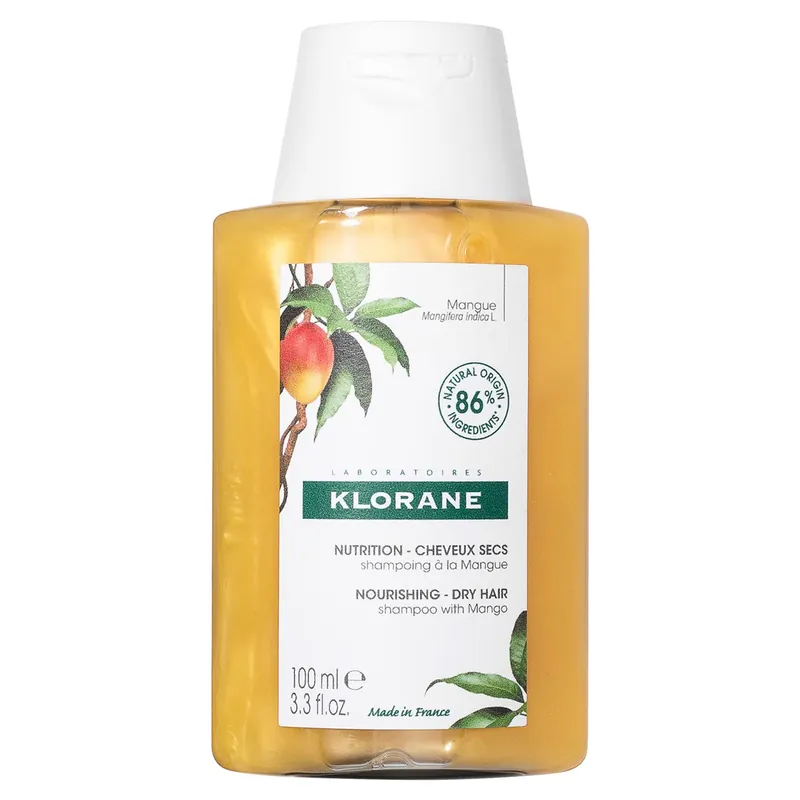 Klorane Shampoo With Mango 3.3 oz / 100 ml | For Dry Hair