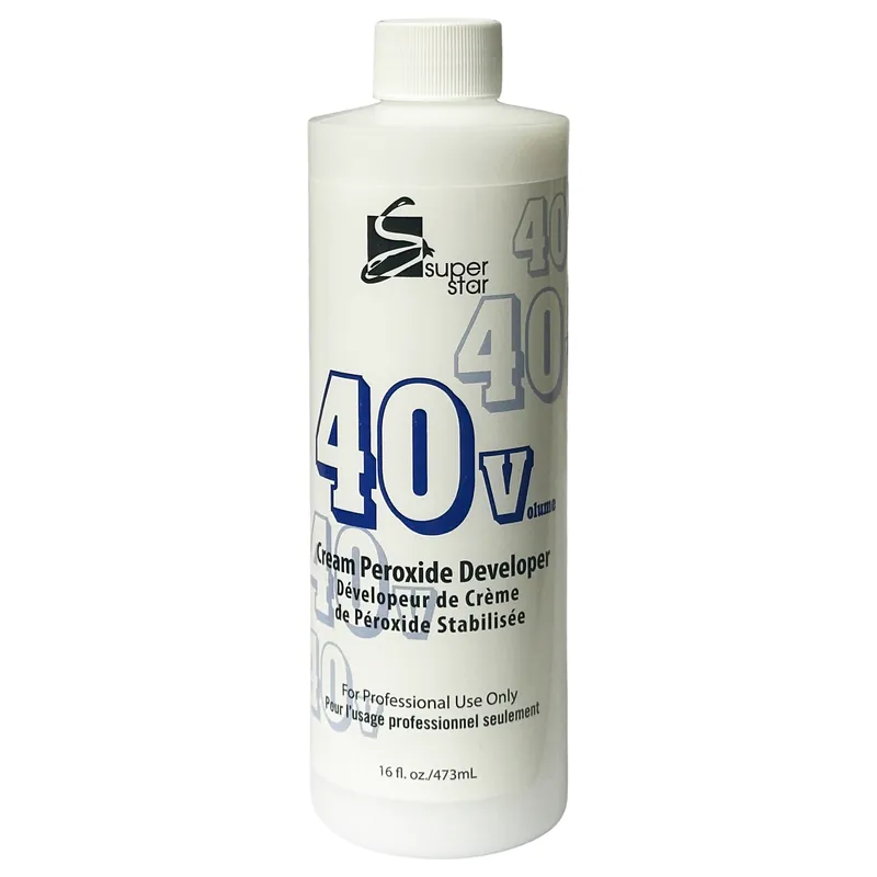 Super Star Creme Peroxide Developer 16 oz / 473 ml - 40 Volume