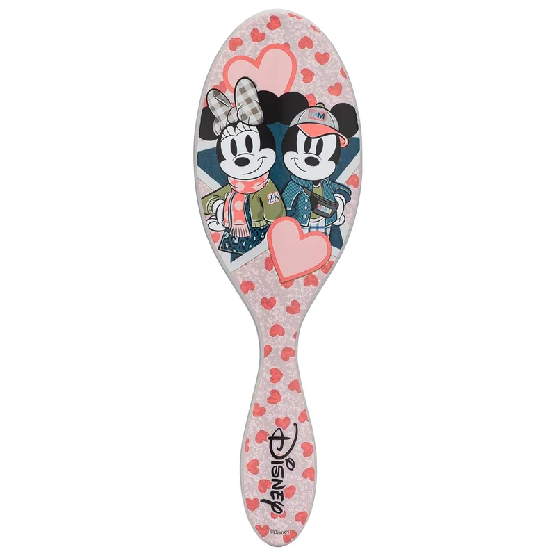 Wet Brush Original Detangler Hairbrush - Disney Love Mickey & Minnie