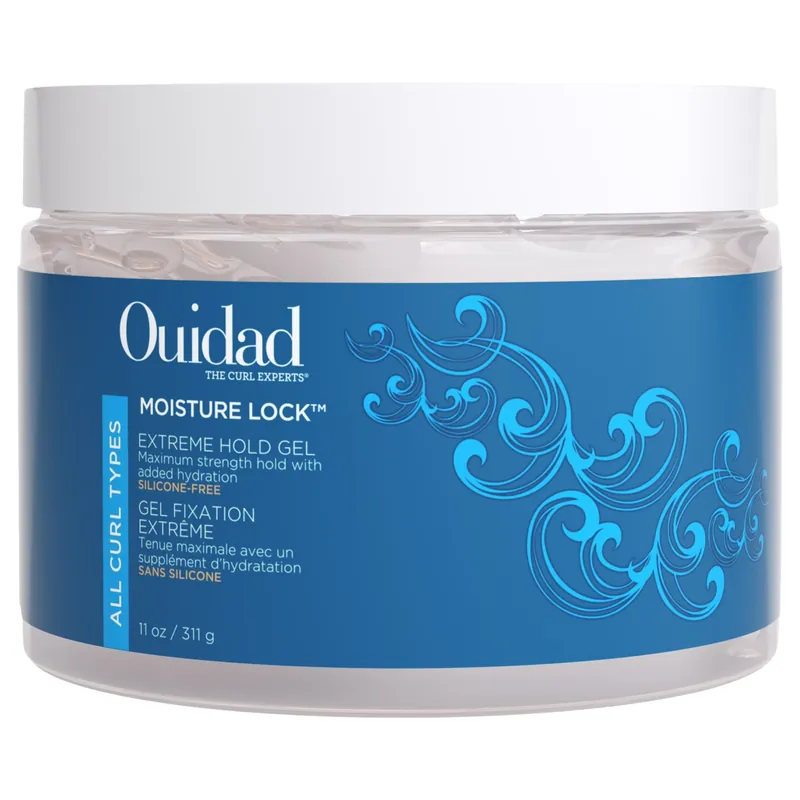 Ouidad MOISTURE LOCK Extreme Hold Gel 11 oz / 311 g | Maximum Strength Hold