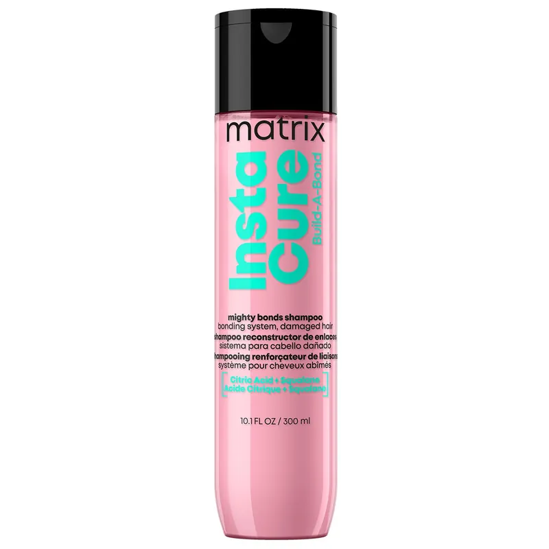 Matrix INSTACURE BUILD-A-BOND Mighty Bonds Shampoo 10.1 oz / 300 ml | For Damaged Hair