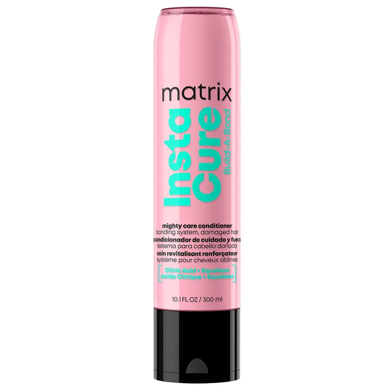 Matrix INSTACURE BUILD-A-BOND Mighty Care Conditioner 10.1 oz / 300 ml | For Damaged Hair