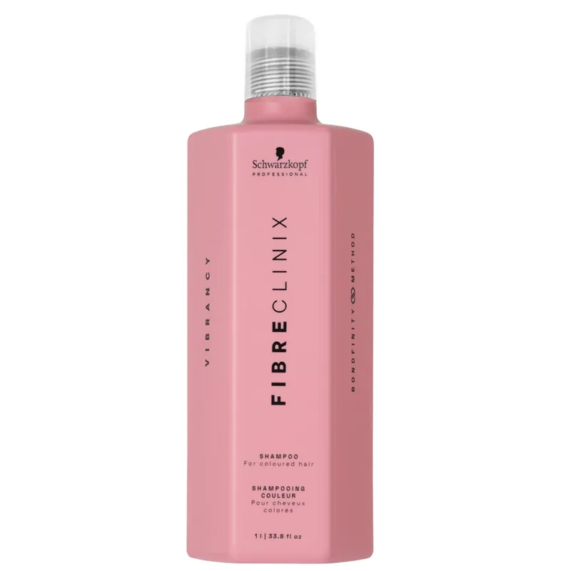 Schwarzkopf FIBRE CLINIX Tribond Vibrancy Shampoo Liter / 33.8 oz | For Colored Hair