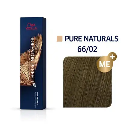 Wella Koleston Perfect Permanent Hair Color - 66/02 Intense Dark Blonde / Natural Matte