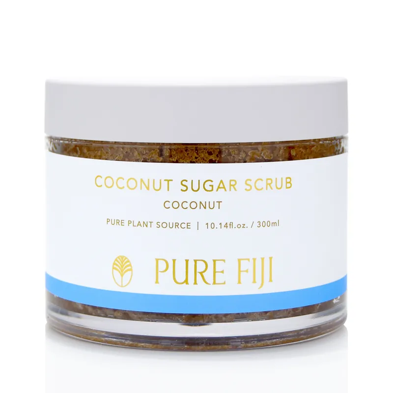 Pure Fiji Coconut Sugar Scrub 10.14 oz / 300 ml - Coconut
