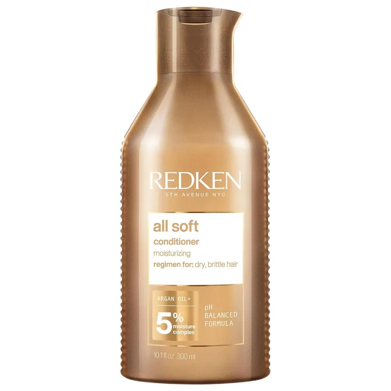 Redken All Soft Conditioner 10.1 oz / 300 ml | For Dry / Brittle Hair