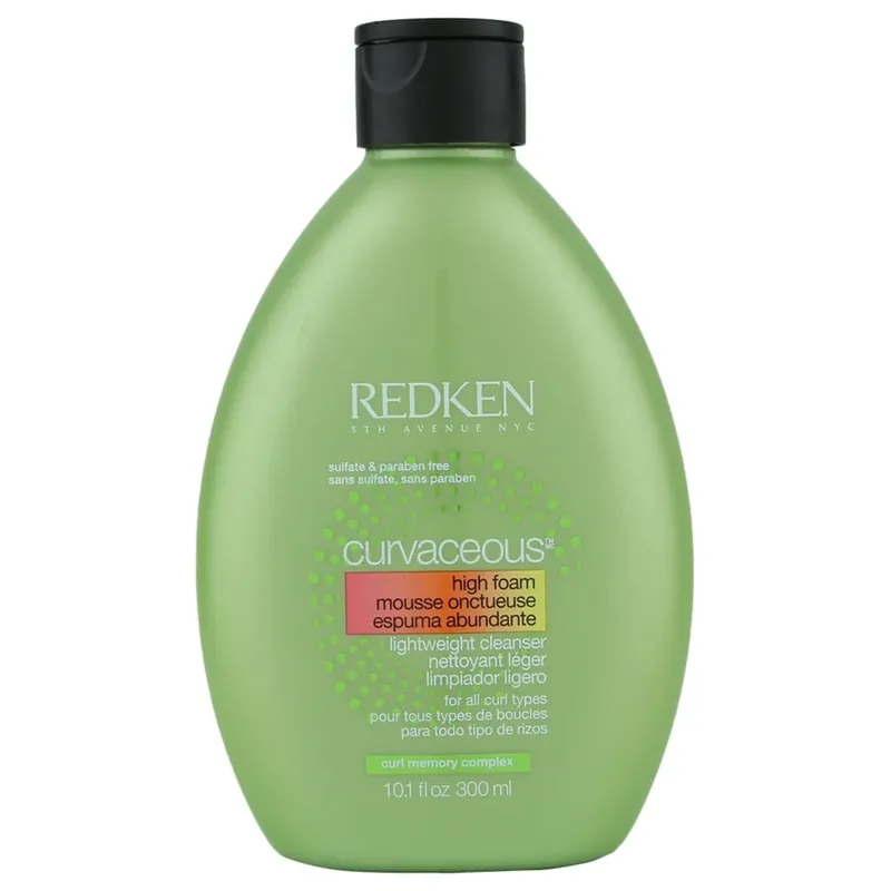 Redken Curvaceous High Foam Lightweight Cleanser 10.1 oz / 300 ml | For Curly Hair