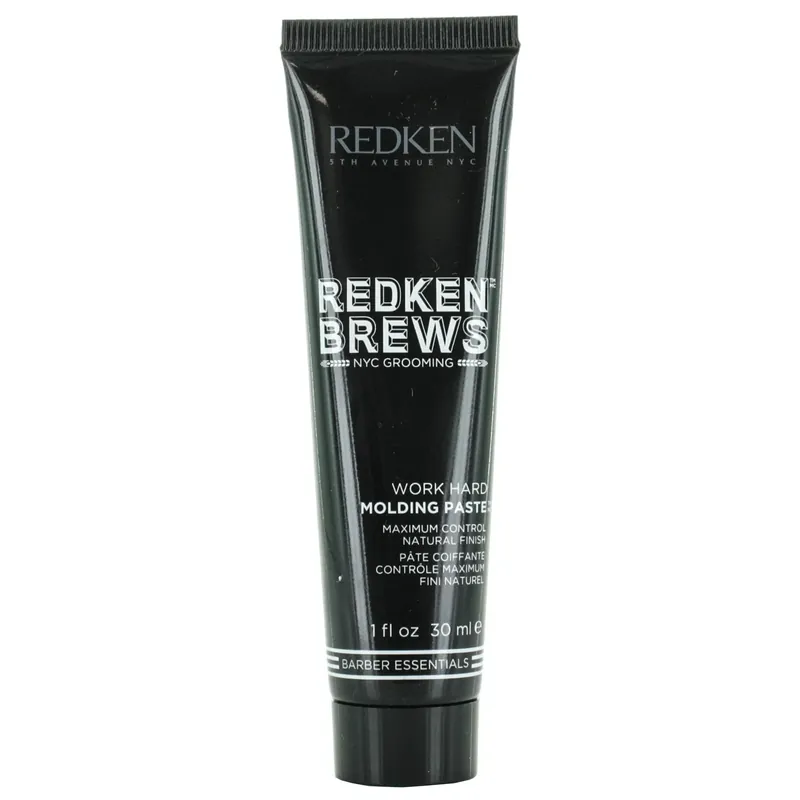 Redken Brews Work Hard Molding Paste 1 oz / 30 ml | Maximum Control