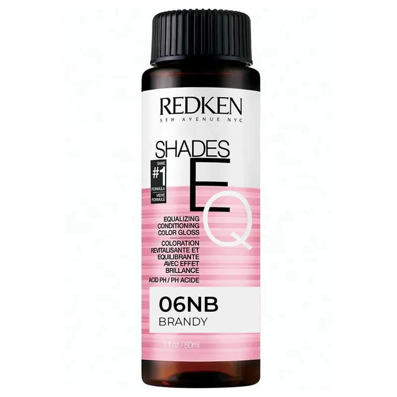 Redken Shades EQ Gloss Demi Permanent Hair Color 2 oz / 60 ml - 06NB Brandy