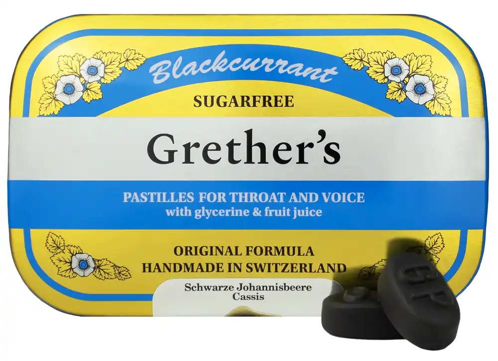 Grether's Pastilles 15 oz / 440 g - Blackcurrant Sugarfree