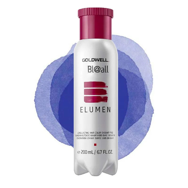 Goldwell ELUMEN Demi-Permanent Hair Color 6.7 oz / 200 ml - Bl@all Blue