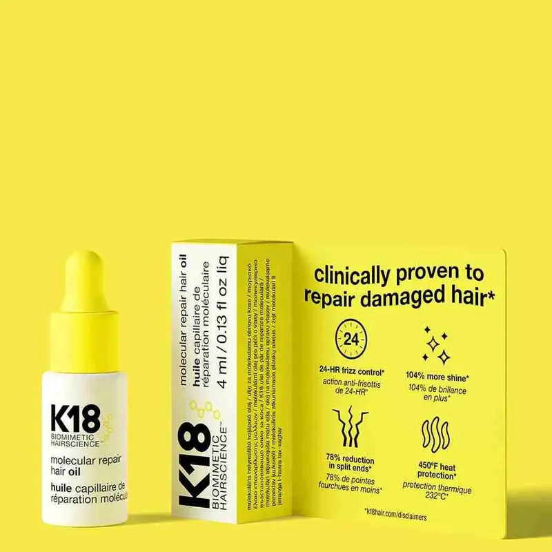 [FREE GIFT] K18 Molecular Repair Hair Oil 4 ml / 0.13 oz